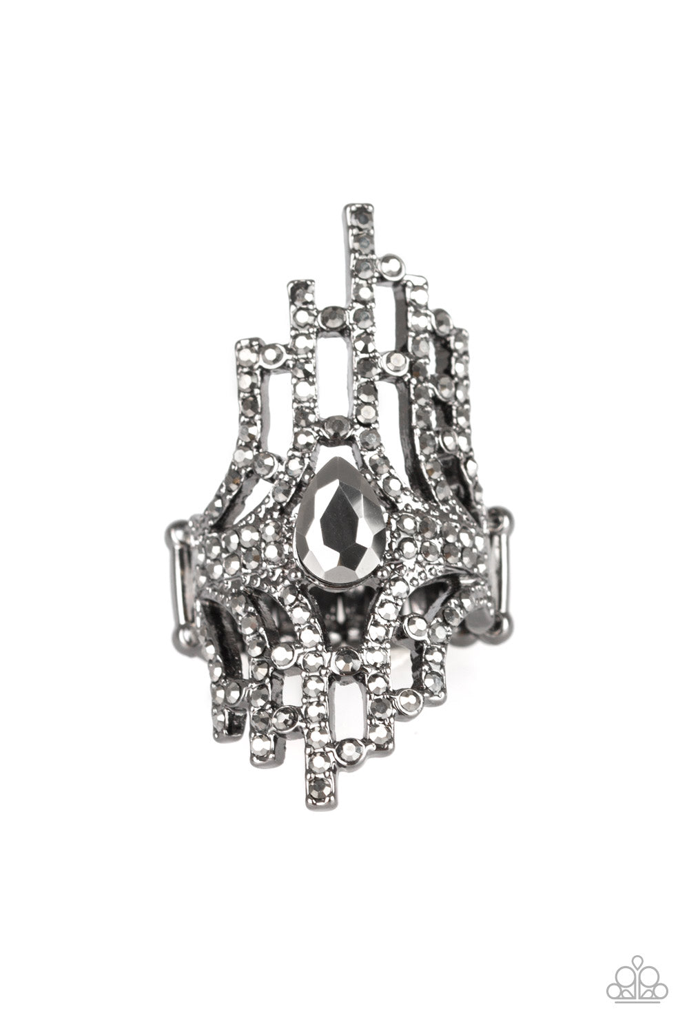 Modern Muse - black - Paparazzi ring