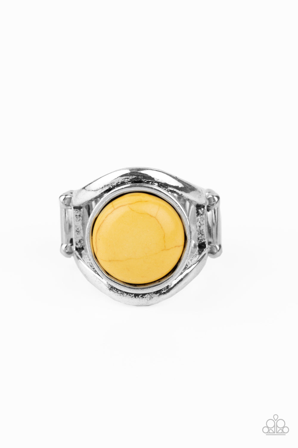 Mojave Native - yellow - Paparazzi ring