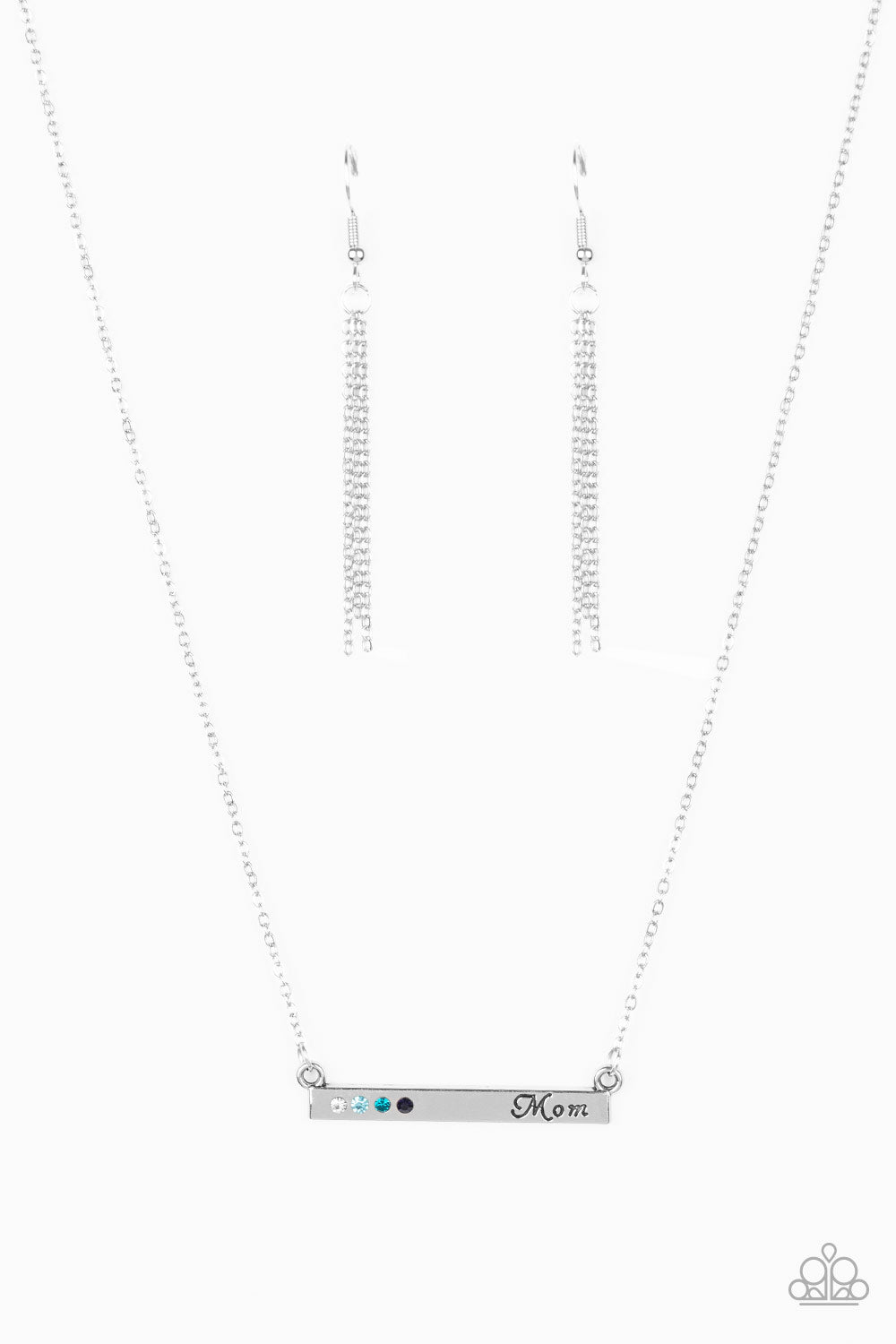 Moms Do It Better - blue - Paparazzi necklace
