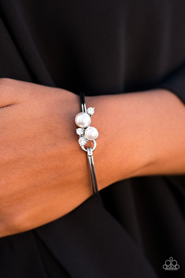 Money Mindset - White - Paparazzi bracelet