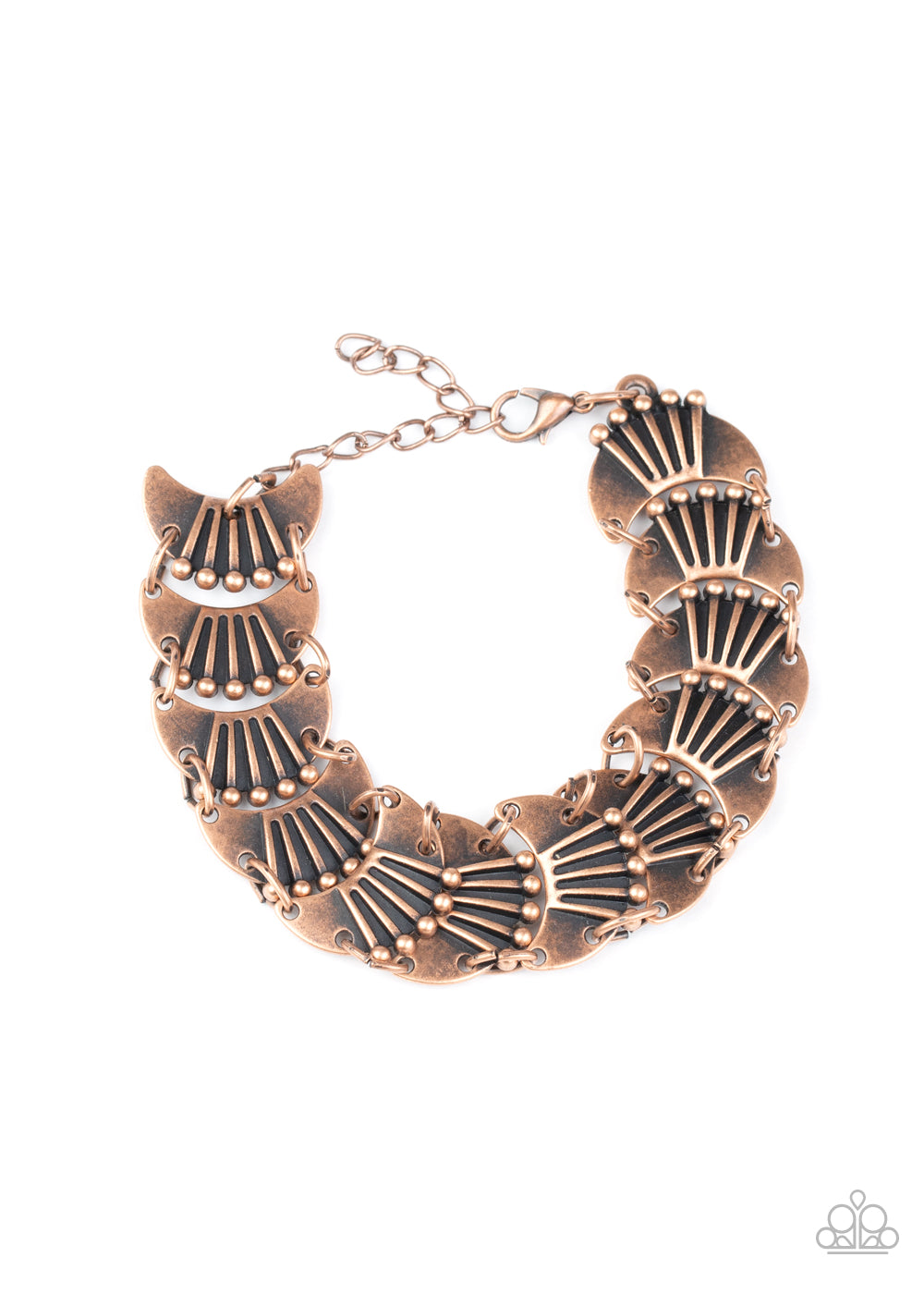 Moonlit Mesa - copper - Paparazzi bracelet