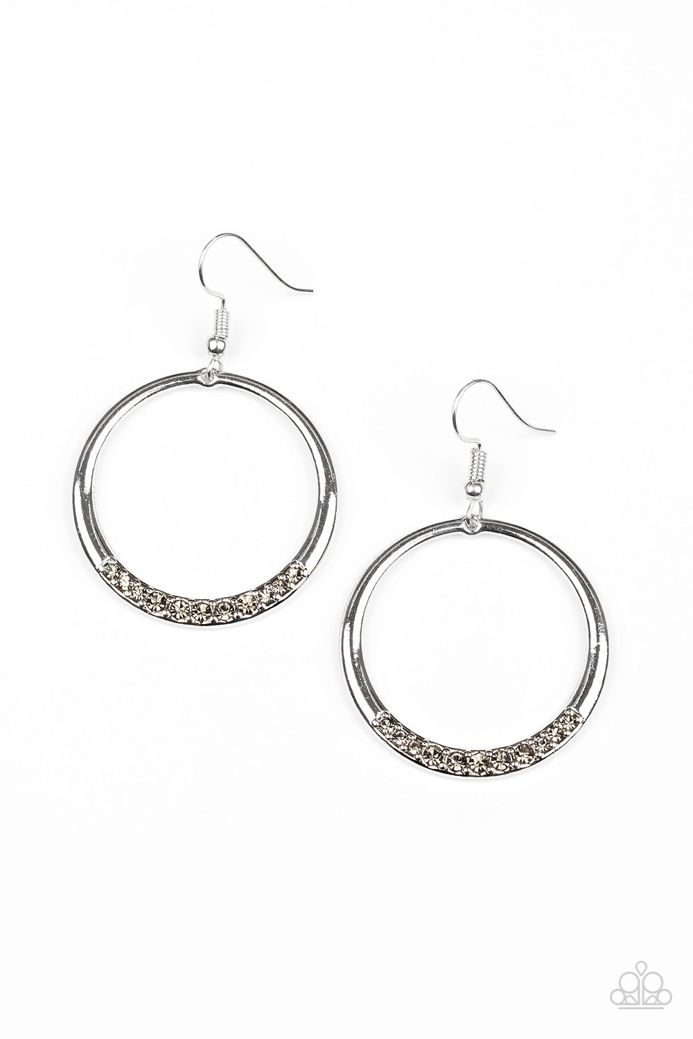 Morning Mimosas - silver - Paparazzi earrings