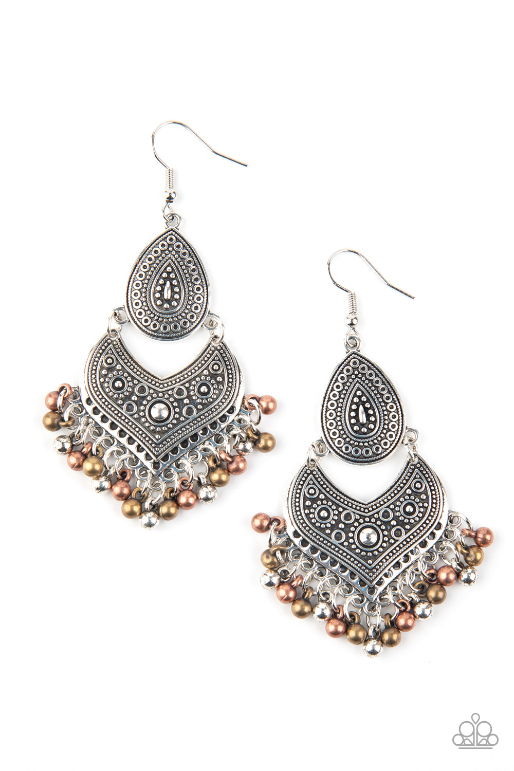 Music To My Ears - multi - Paparazzi earrings