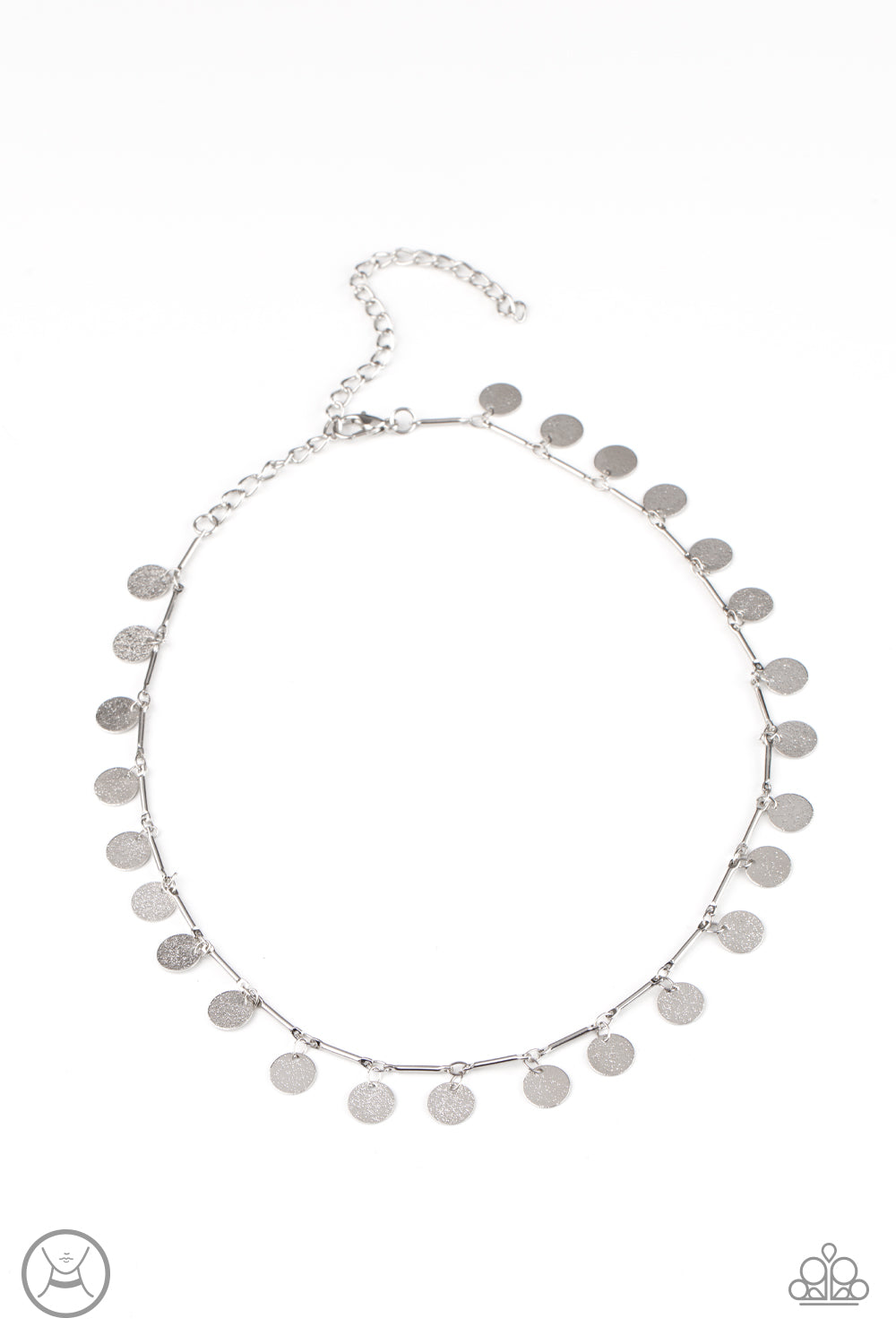 Musically Minimalist - silver - Paparazzi necklace