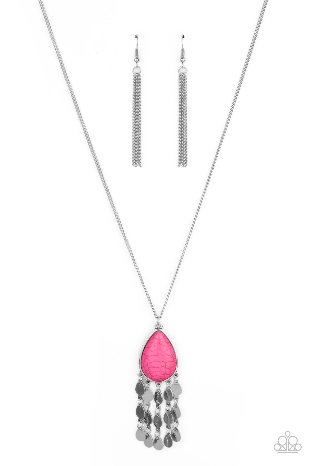 Musically Mojave - pink - Paparazzi necklace
