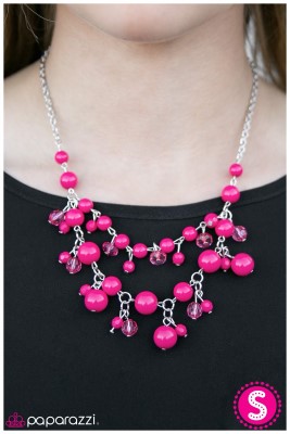 My Best Friends Wedding - Pink - Paparazzi necklace