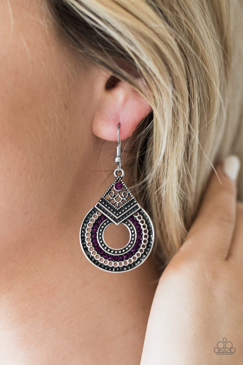 My Favorite Color Is Glitter - Paparazzi earrings
