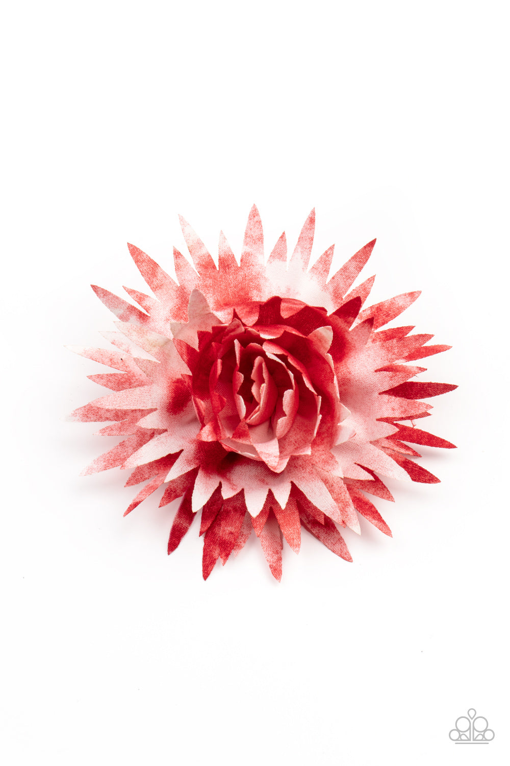 My Favorite Color Is Tie Dye - red - Paparazzi hair clip