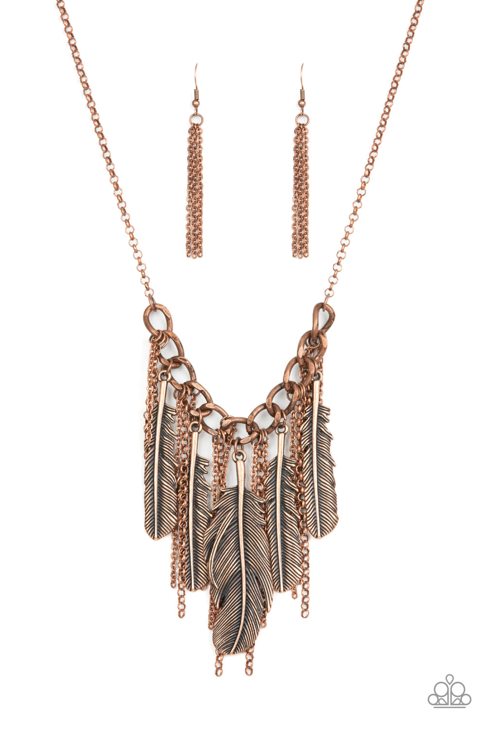 NEST Friends Forever - copper - Paparazzi necklace