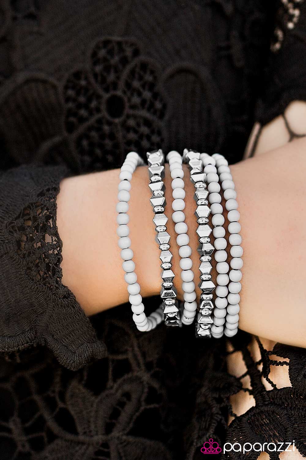 Nama-SLAY - Silver - Paparazzi bracelet