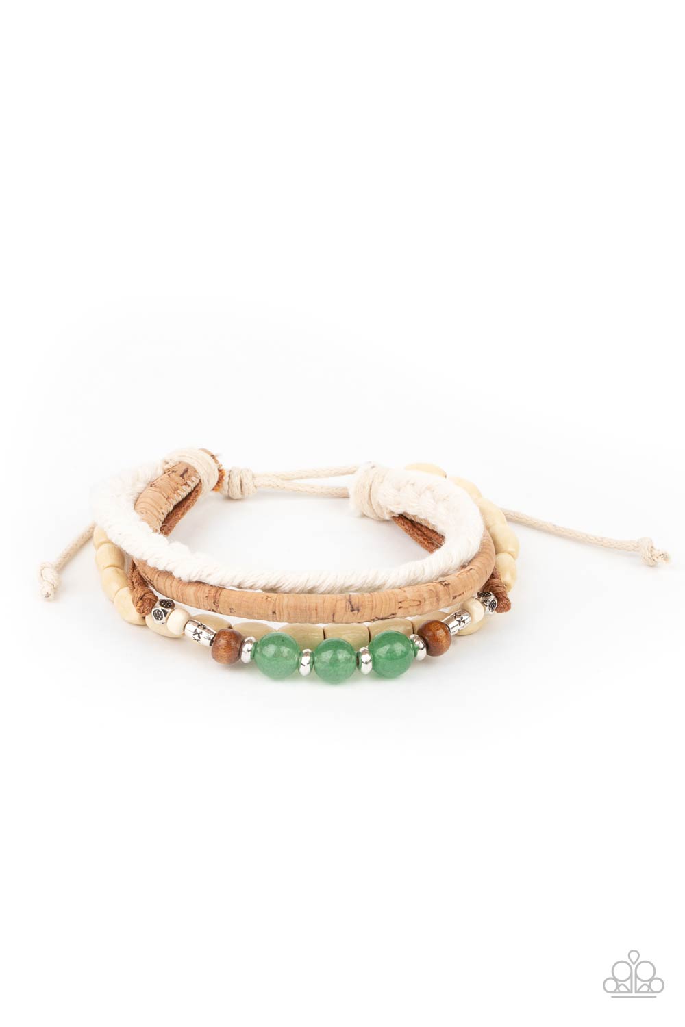 Natural-Born Navigator - green - Paparazzi bracelet