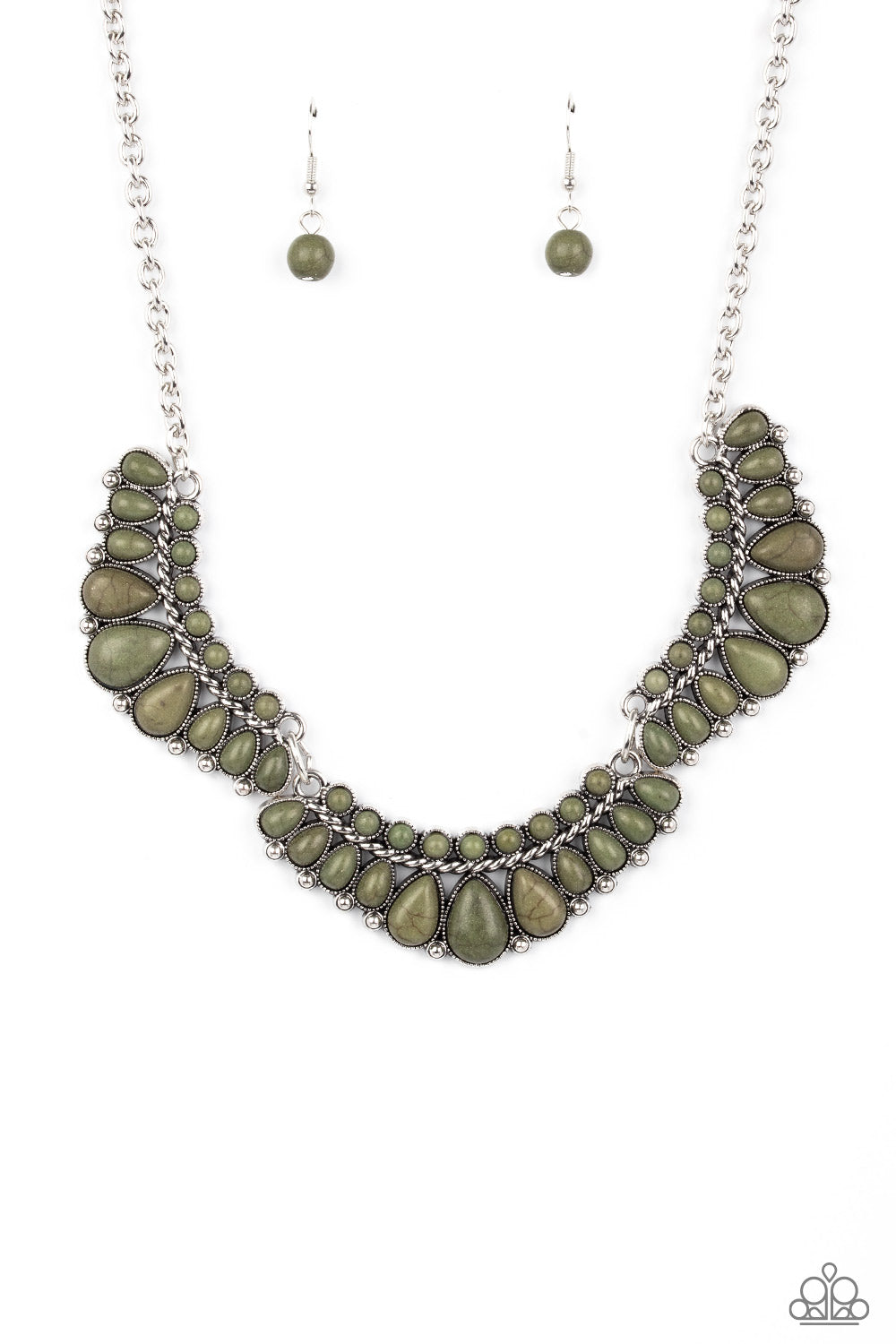 Naturally Native - green - Paparazzi necklace