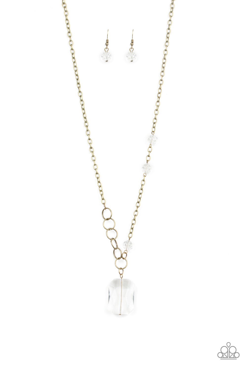 Never a Dull Moment - brass - Paparazzi necklace