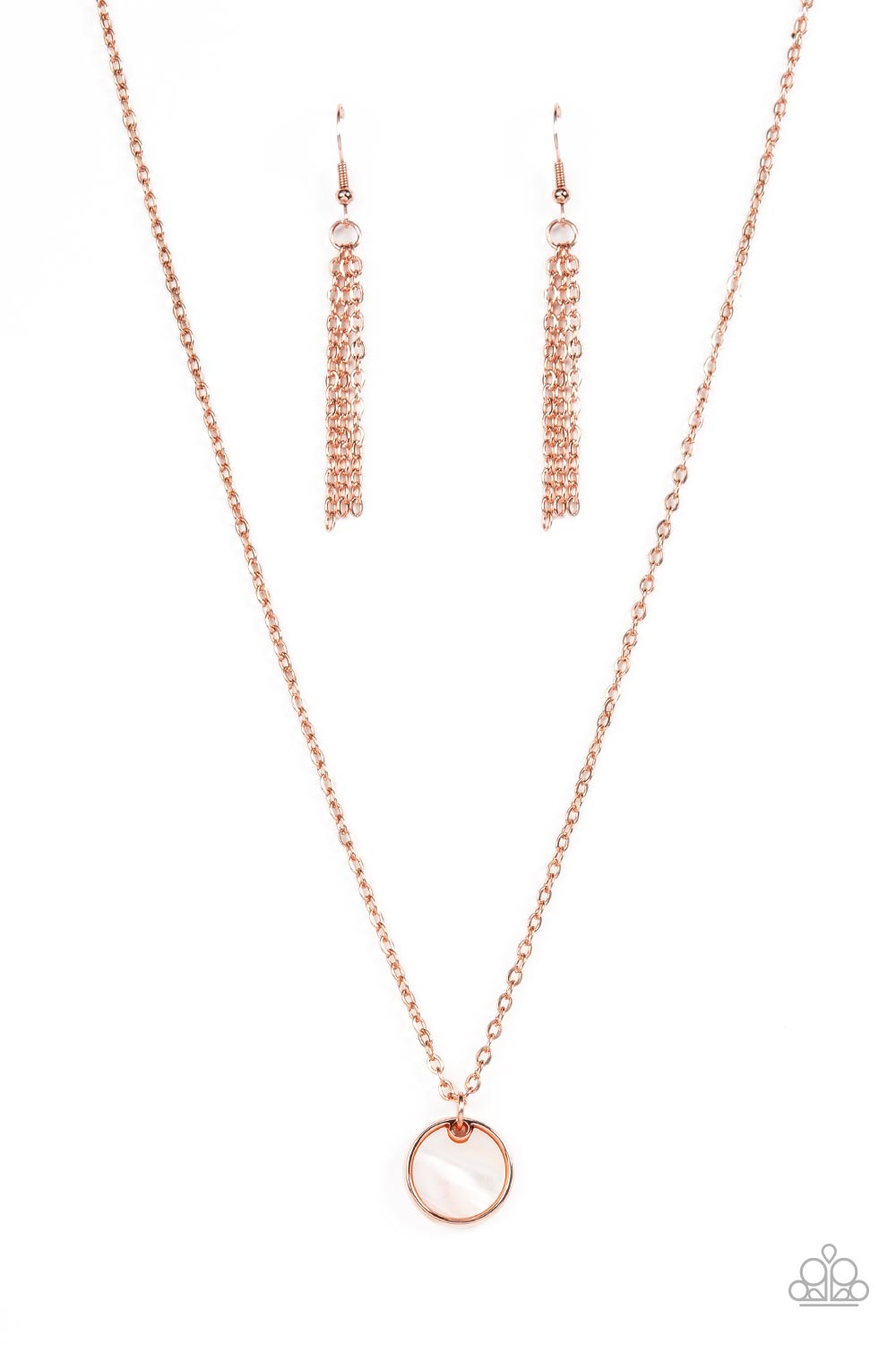 New Age Nautical - copper - Paparazzi necklace