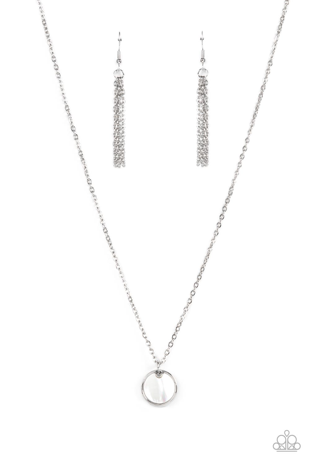 New Age Nautical - white - Paparazzi necklace