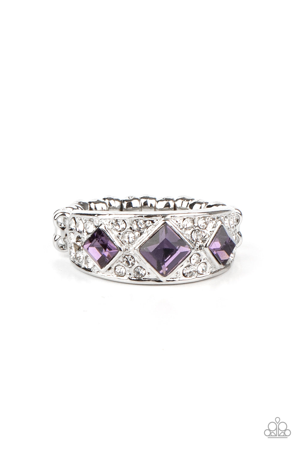 New Age Nouveau - purple - Paparazzi ring