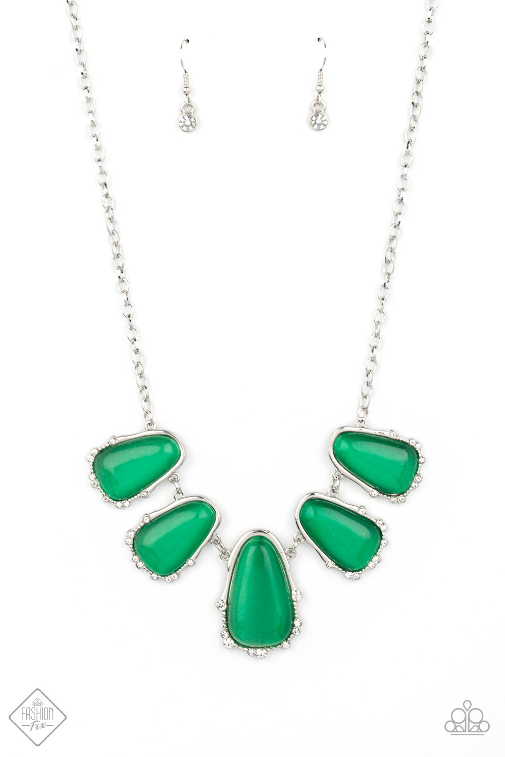 Newport Princess - green - Paparazzi necklace