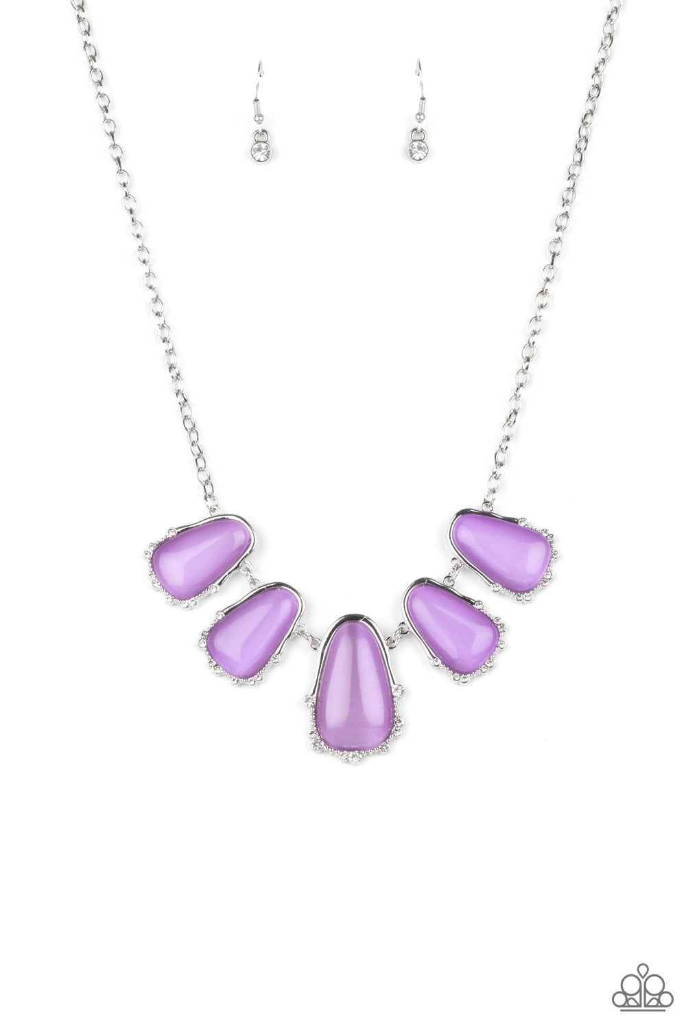 Newport Princess - purple - Paparazzi necklace
