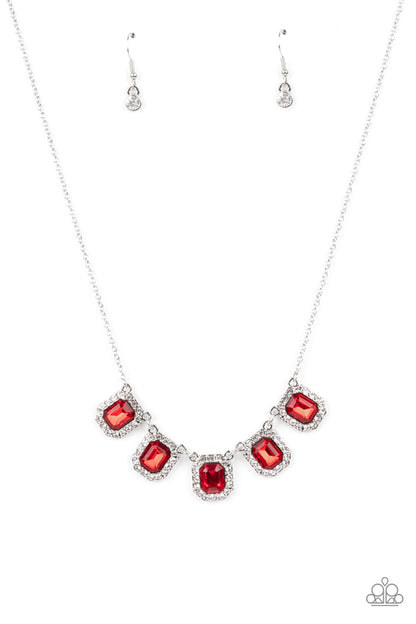 Next Level Luster - red - Paparazzi necklace