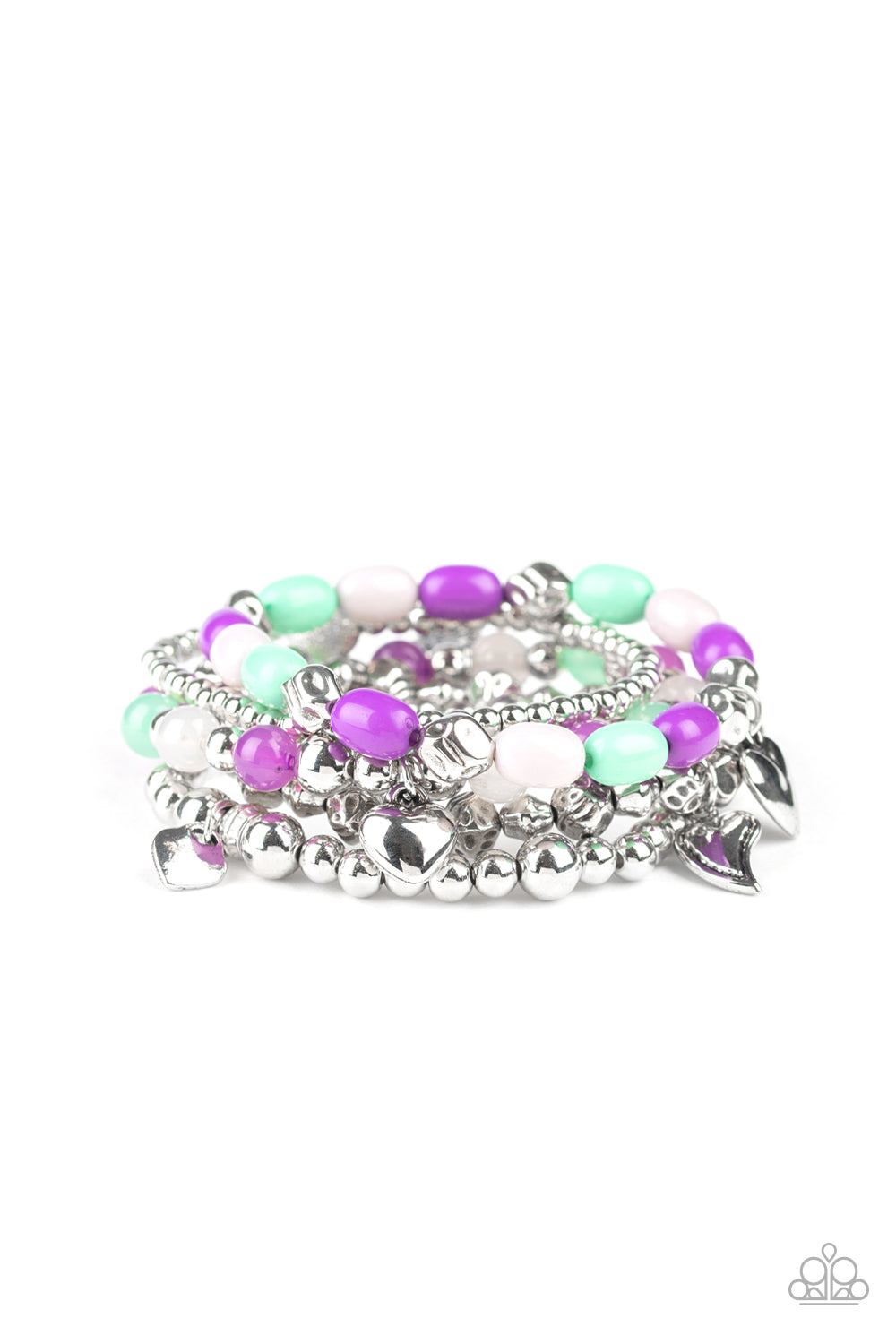 No CHARM Done - multi - Paparazzi bracelet