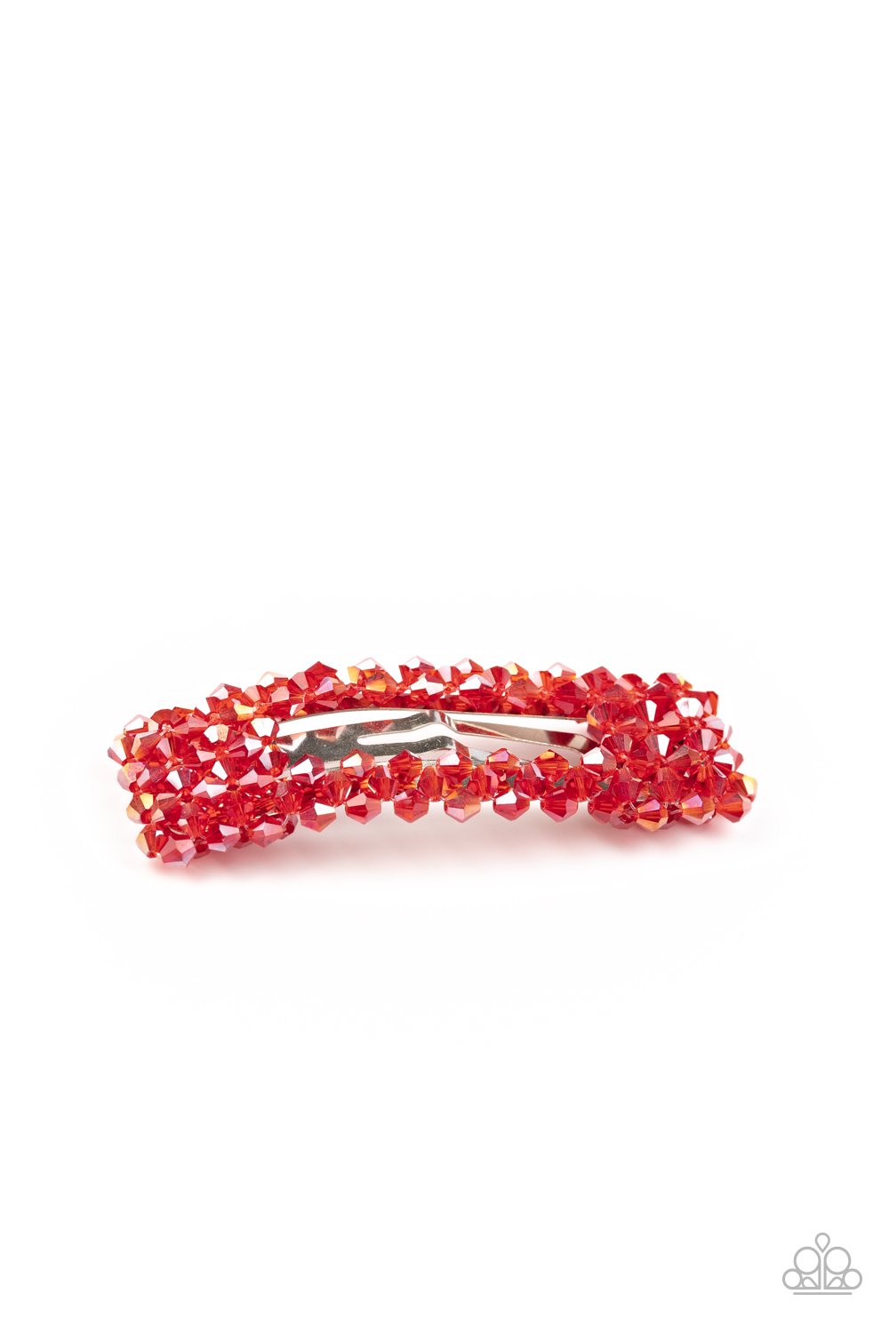 No Filter-red-Paparazzi hair clip