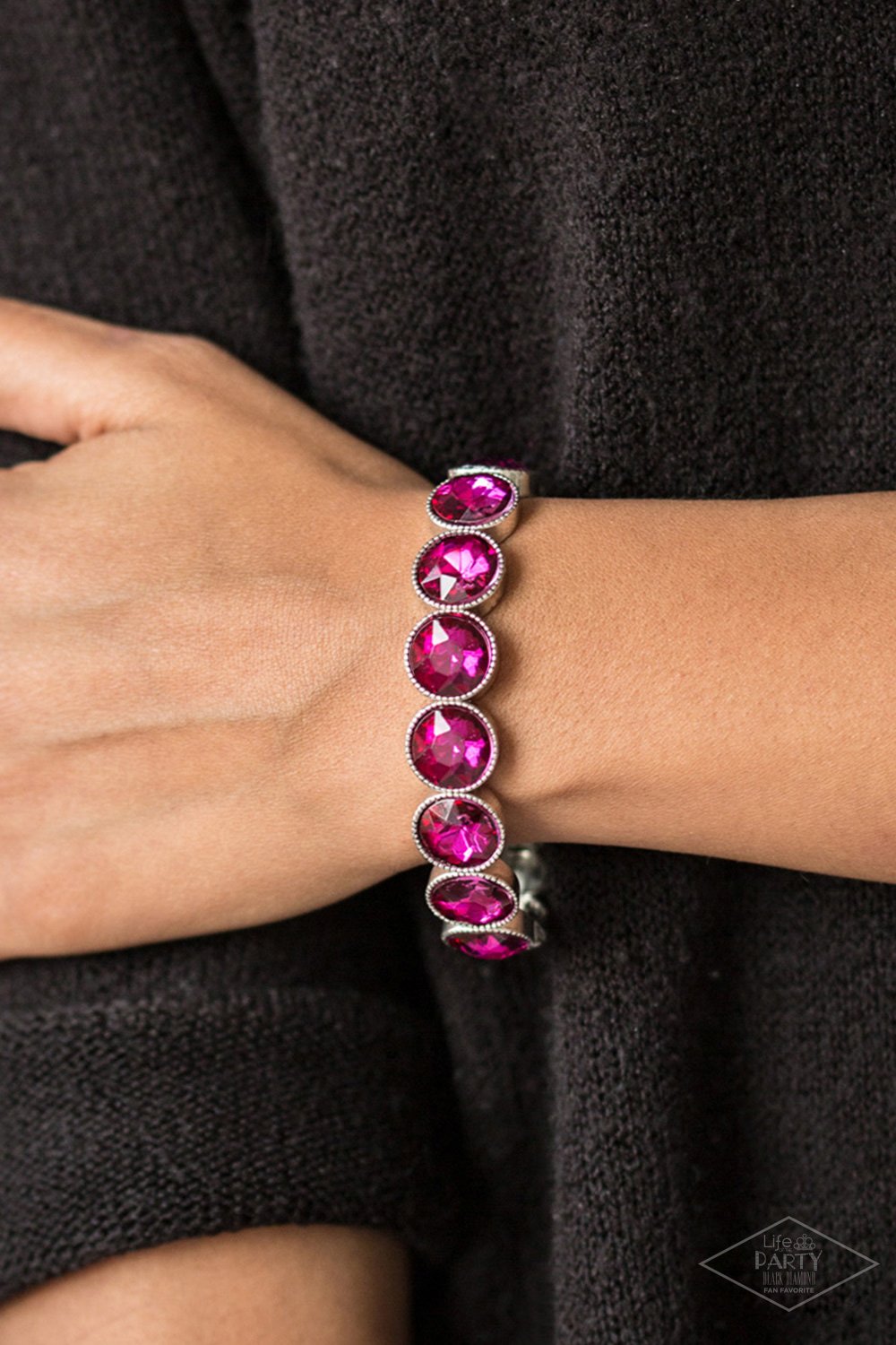 Number One Knockout - pink - Paparazzi Bracelet – JewelryBlingThing