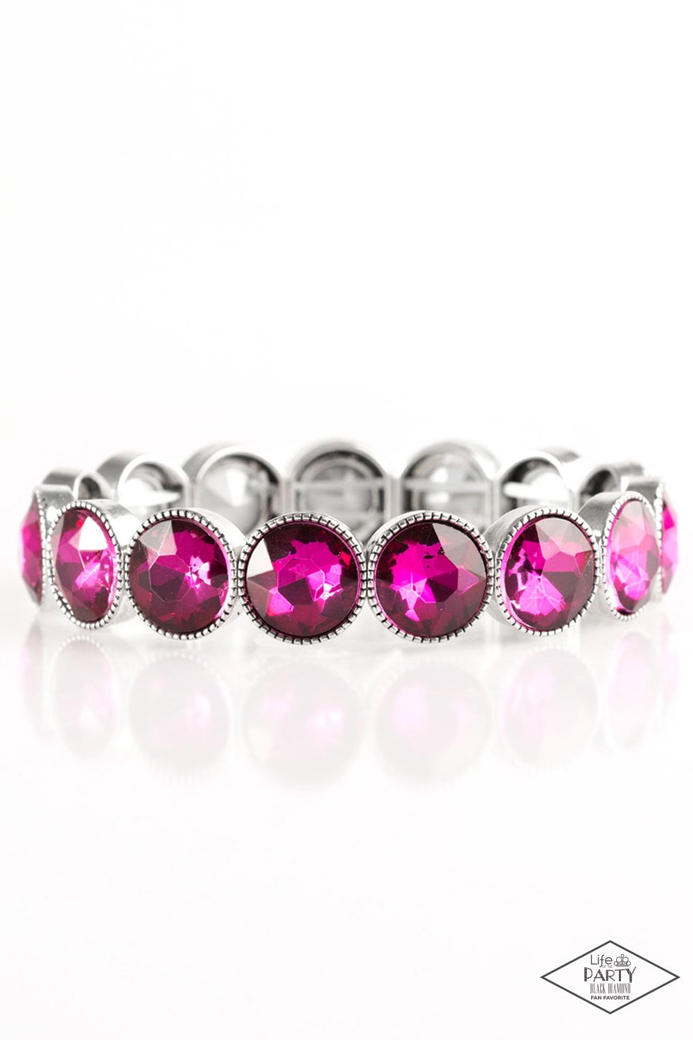Number One Knockout - pink - Paparazzi Bracelet