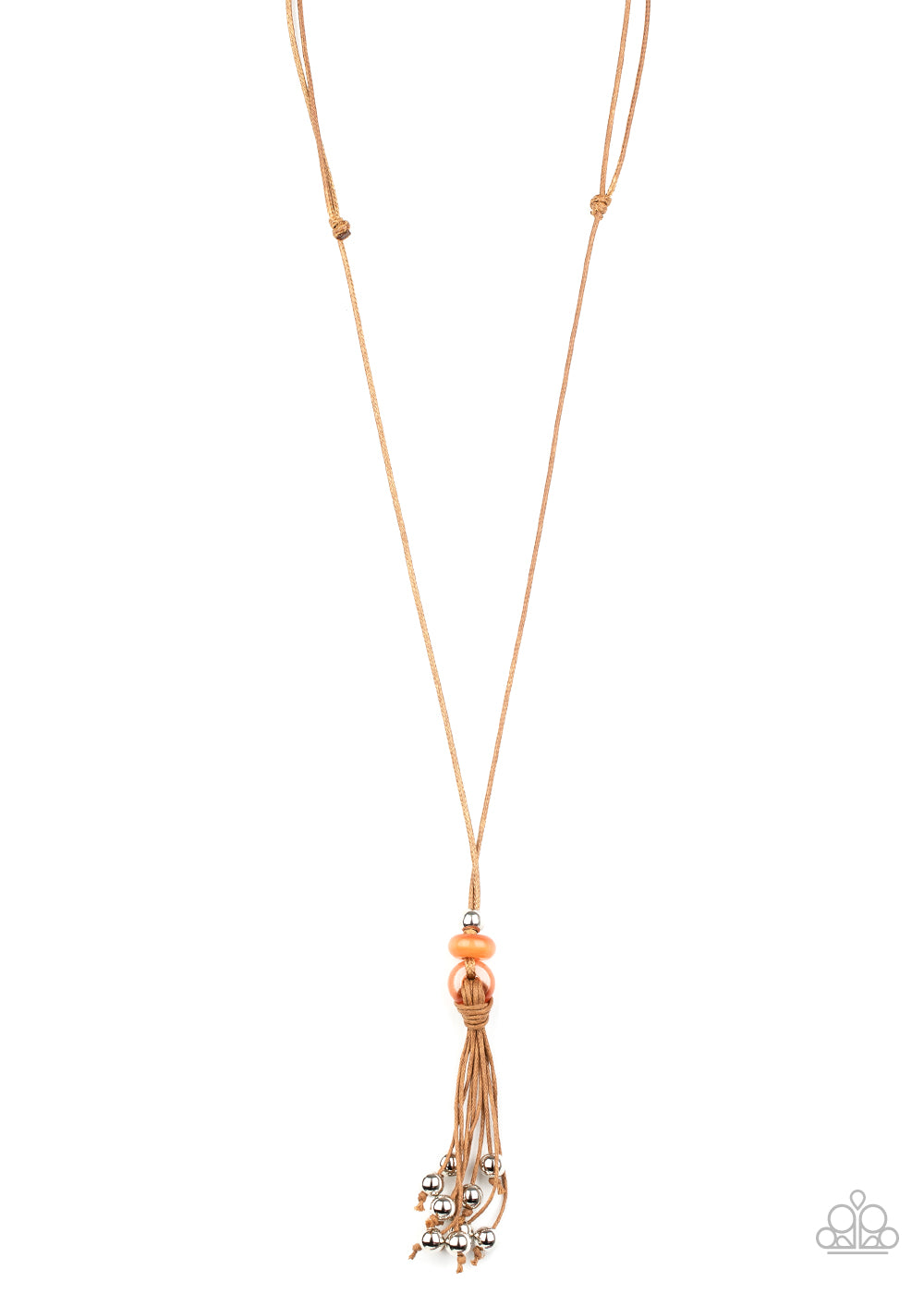 Ocean Child - orange - Paparazzi urban necklace