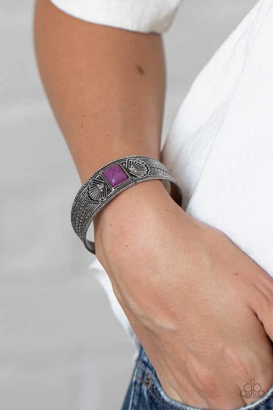 Ocean Mist - purple - Paparazzi bracelet
