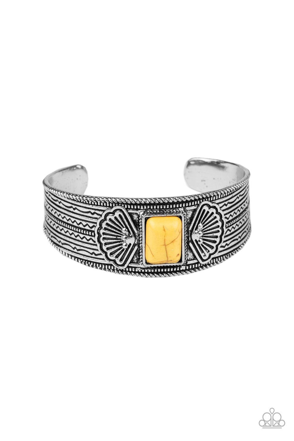 Ocean Mist - yellow - Paparazzi bracelet