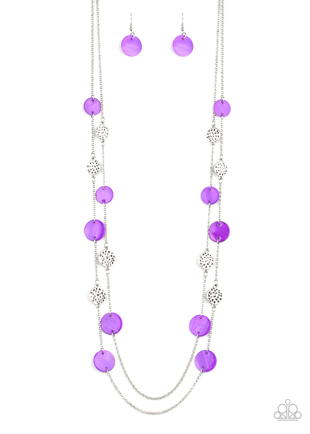 Ocean Soul - purple - Paparazzi necklace