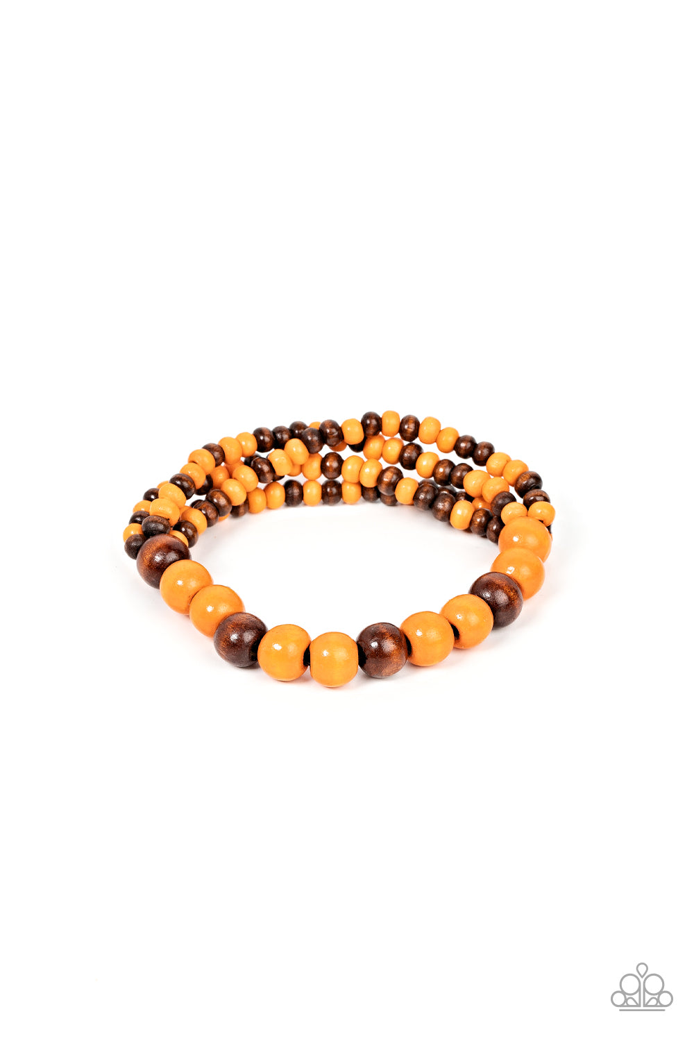 Oceania Oasis - orange - Paparazzi bracelet