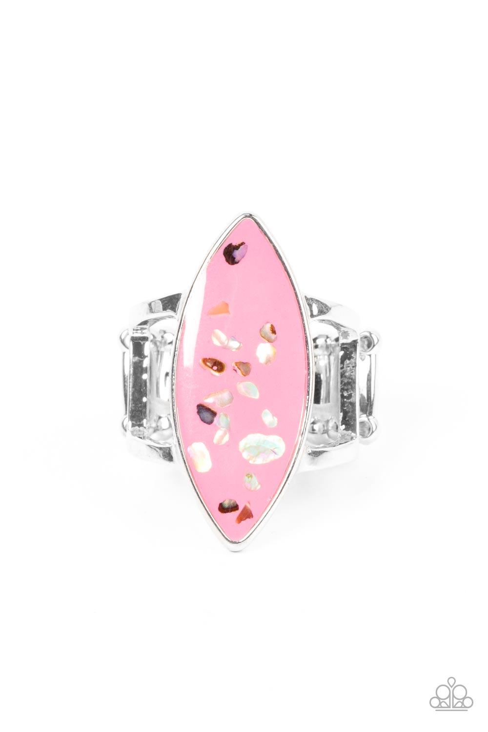 Oceanic Odyssey - pink - Paparazzi ring