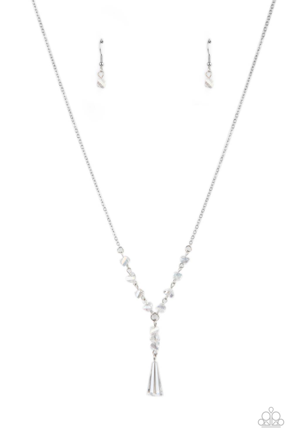 Olympian Oracle - white - Paparazzi necklace