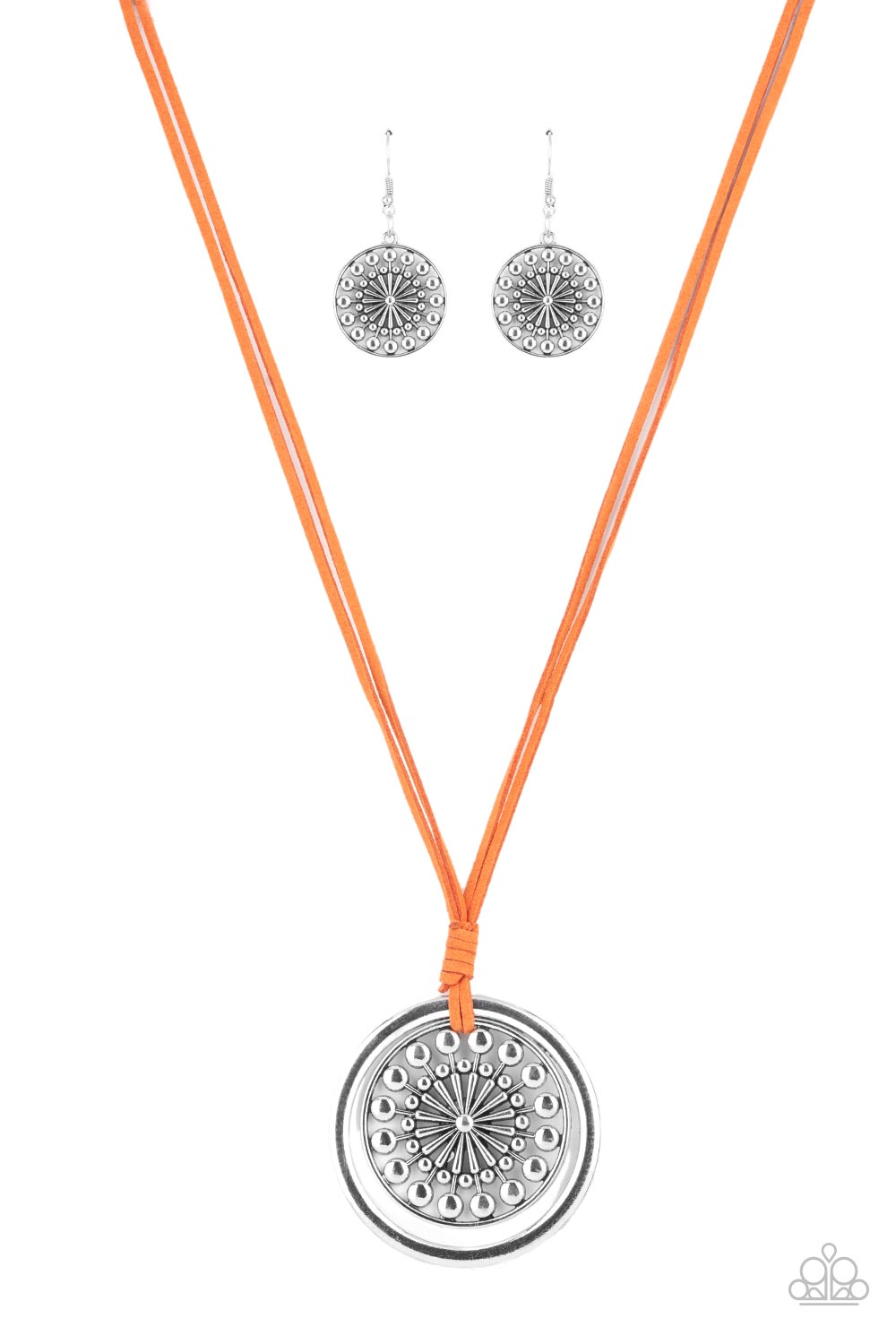 One MANDALA Show - orange - Paparazzi necklace