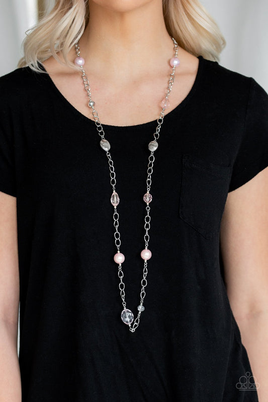 Only for Special Occasions-pink-Paparazzi necklace