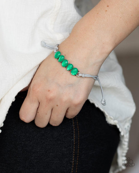 Opal Paradise - green - Paparazzi bracelet
