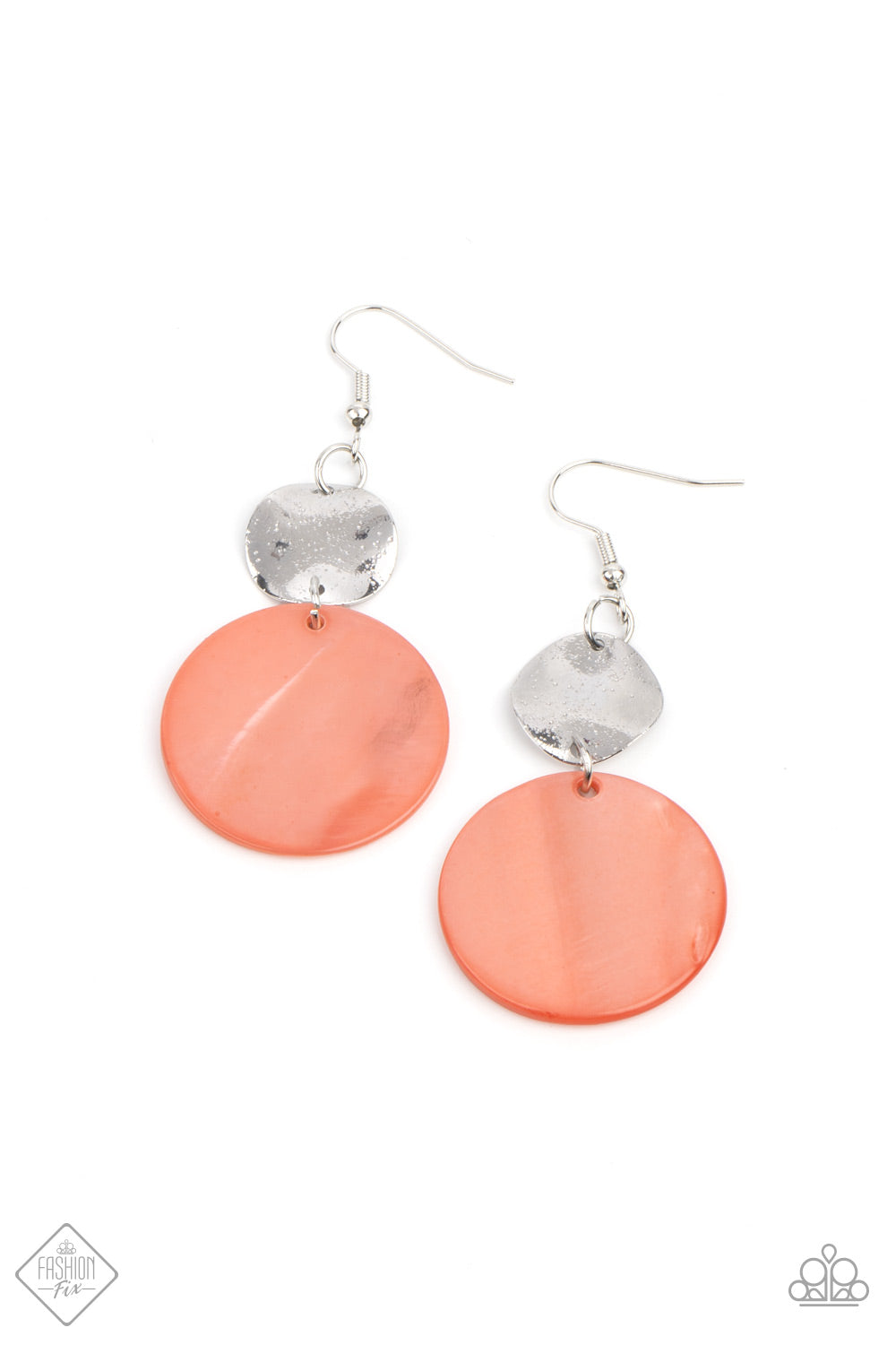 Opulently Oasis - orange - Paparazzi earrings
