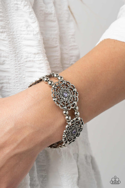 Ornamental Occasion - purple - Paparazzi bracelet