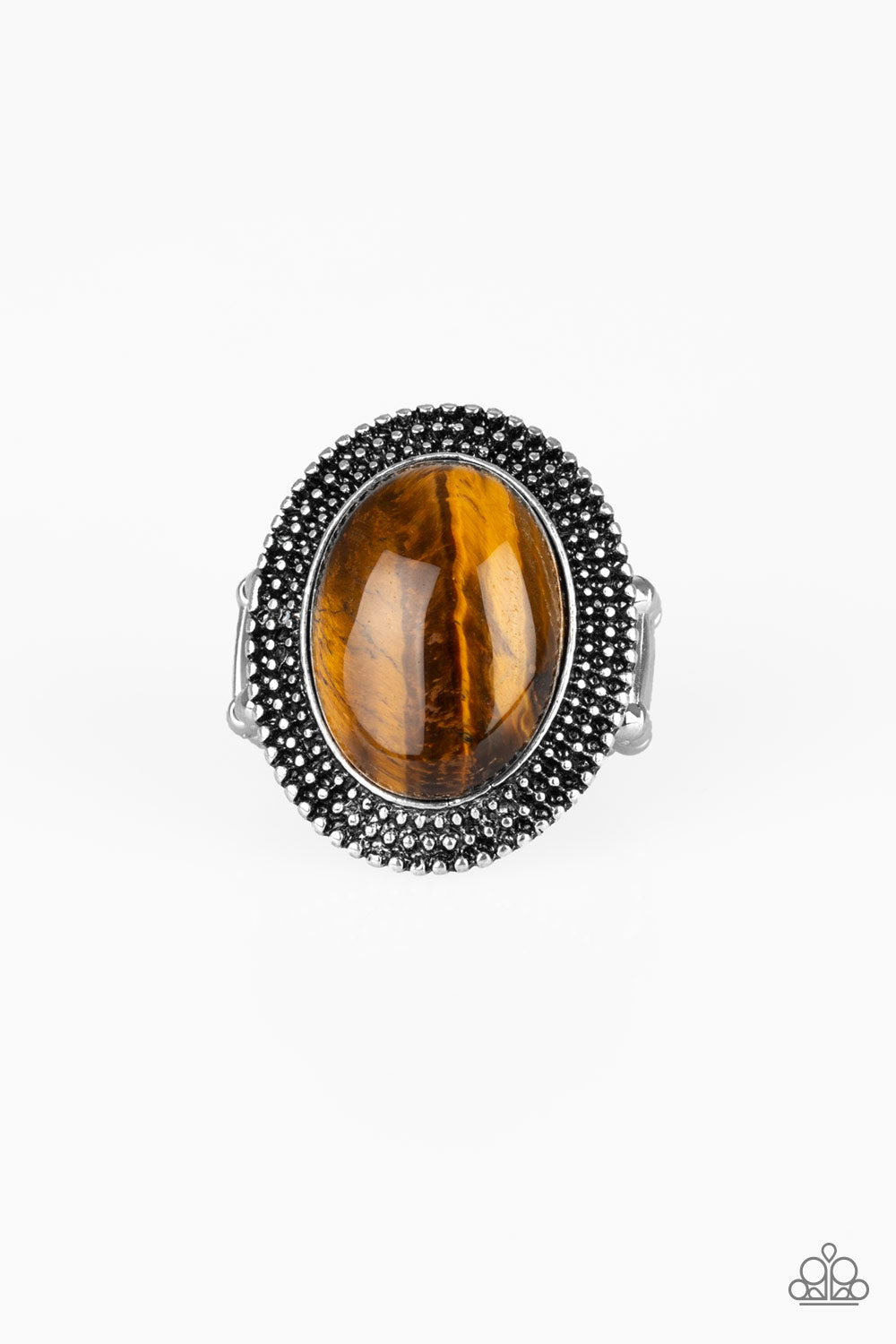 Outdoor Oasis - brown - Paparazzi ring