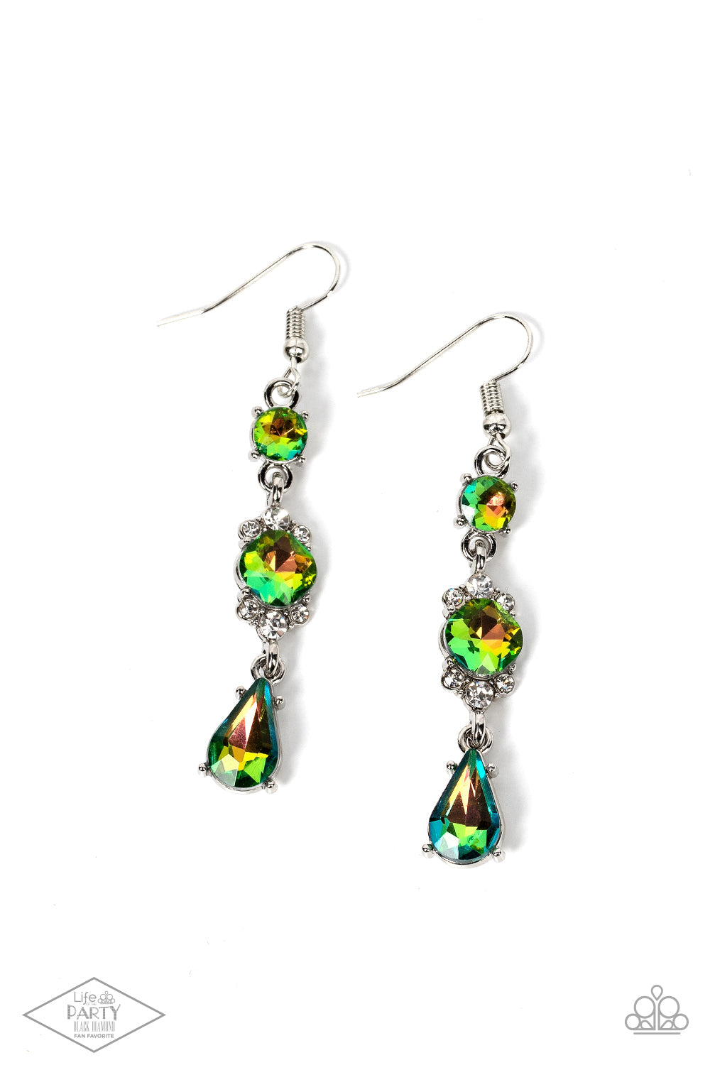 Outstanding Opulence - multi - Paparazzi earrings