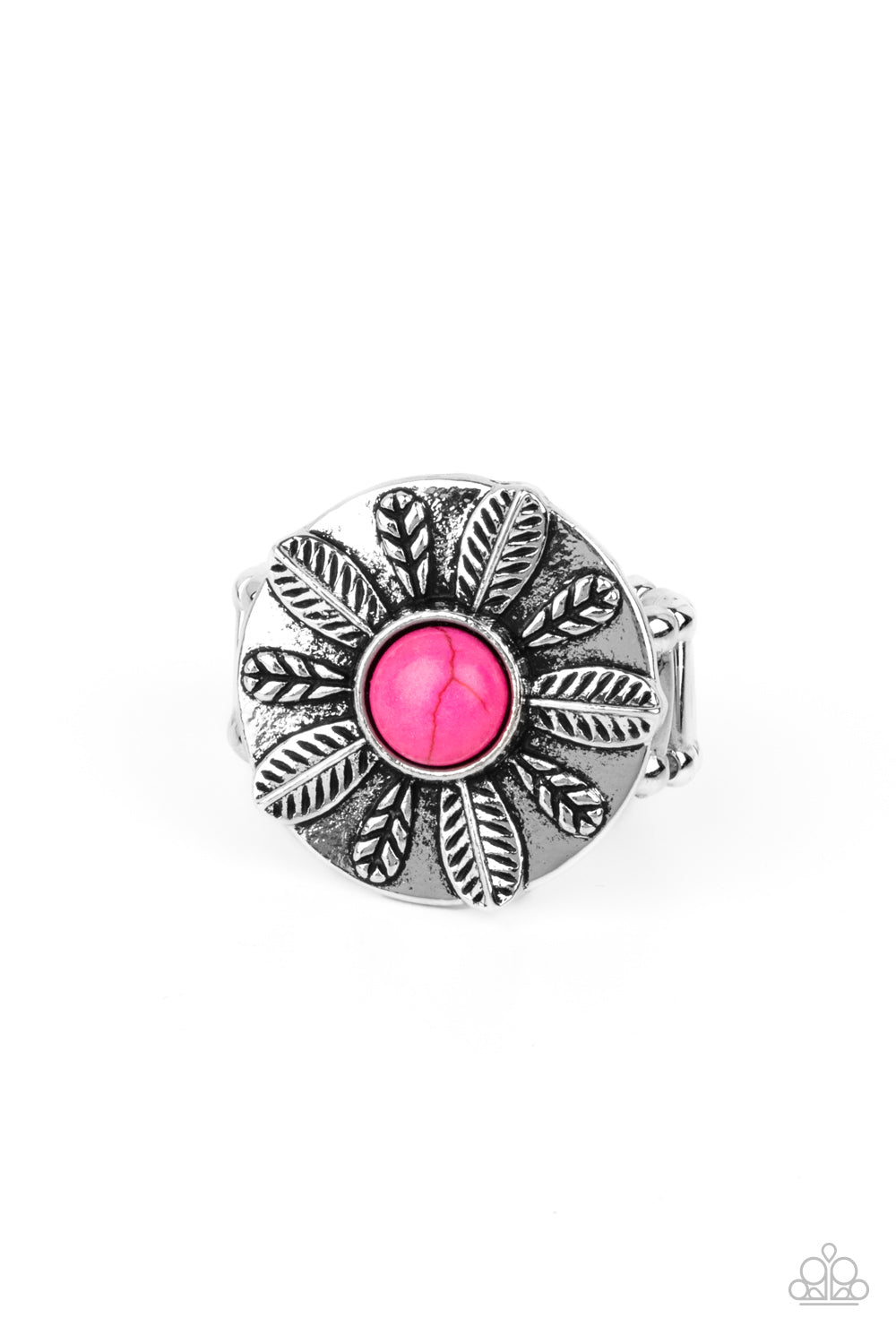 PALMS Reader - pink - Paparazzi ring