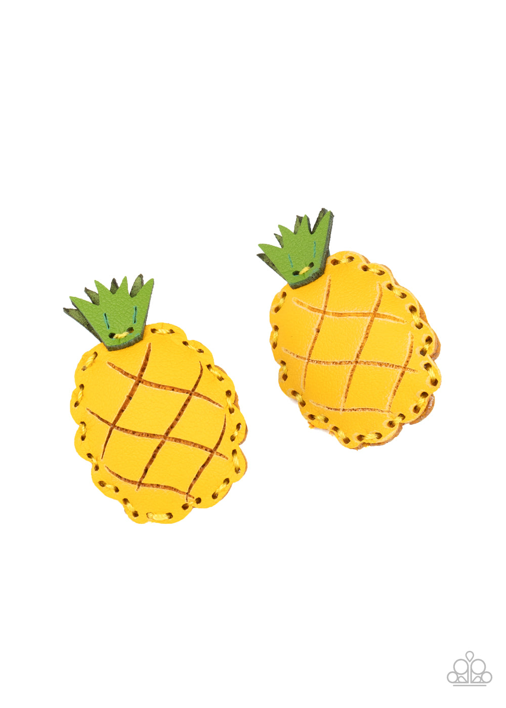 PINEAPPLE Of My Eye - yellow - Paparazzi hair clip