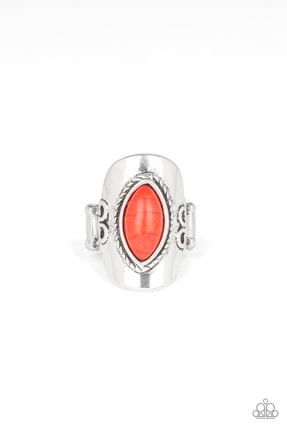 PLAIN Ride - red - Paparazzi ring