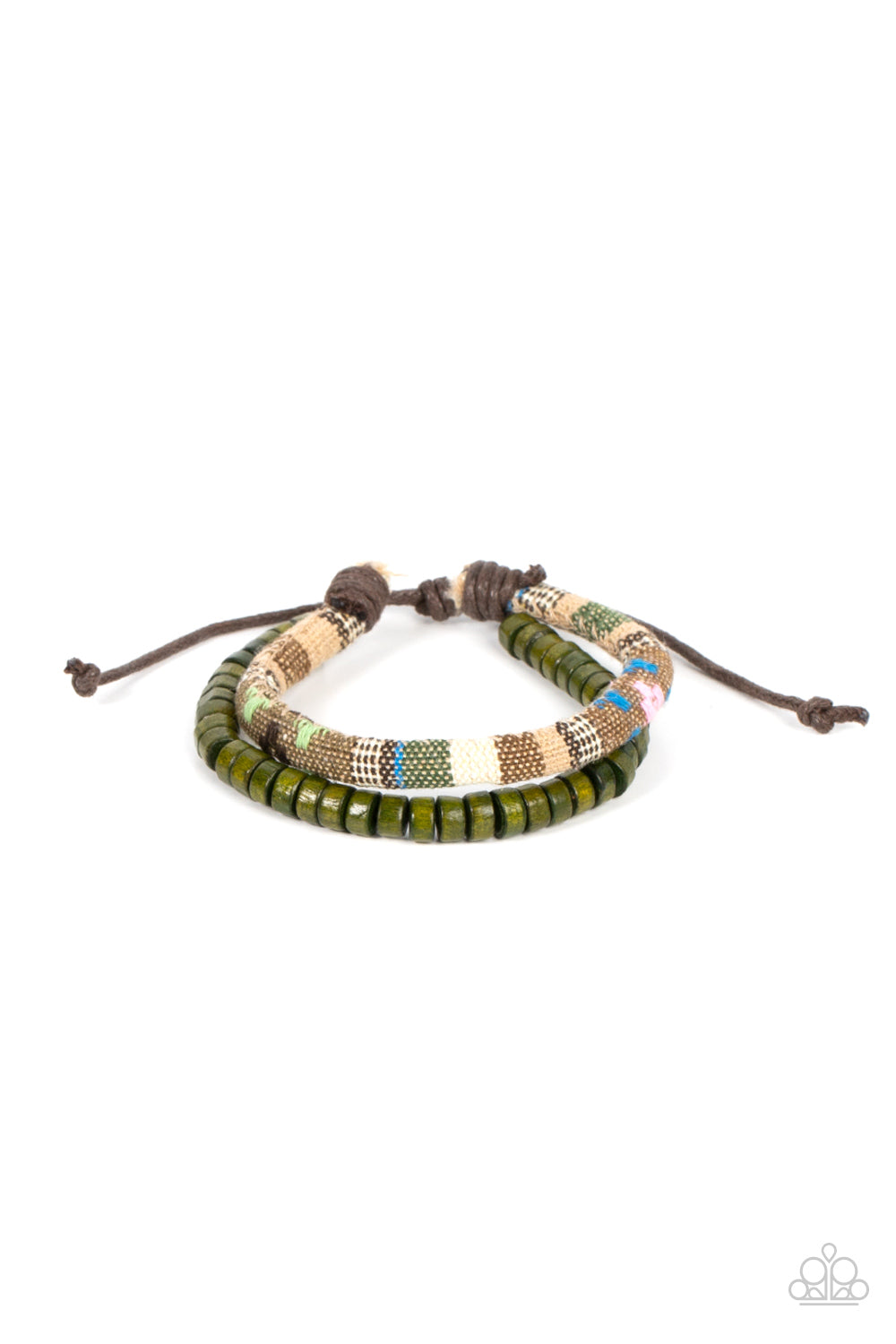 Pack your Poncho - green - Paparazzi bracelet