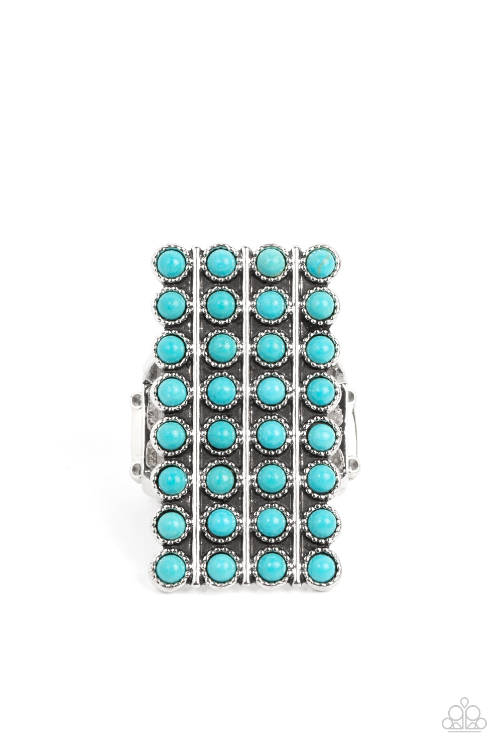 Pack Your SADDLEBAGS - blue - Paparazzi ring
