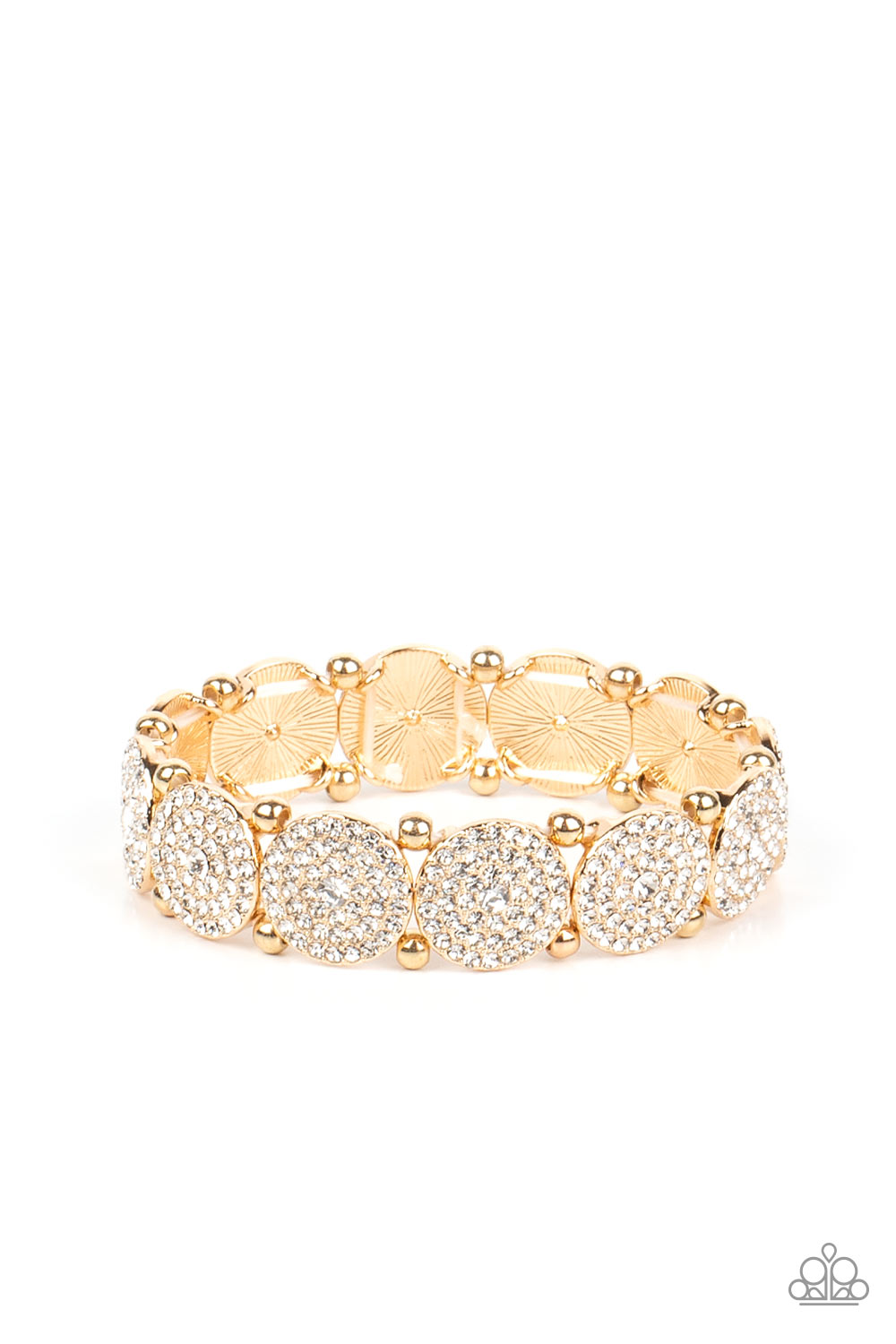 Palace Intrigue - gold - Paparazzi bracelet