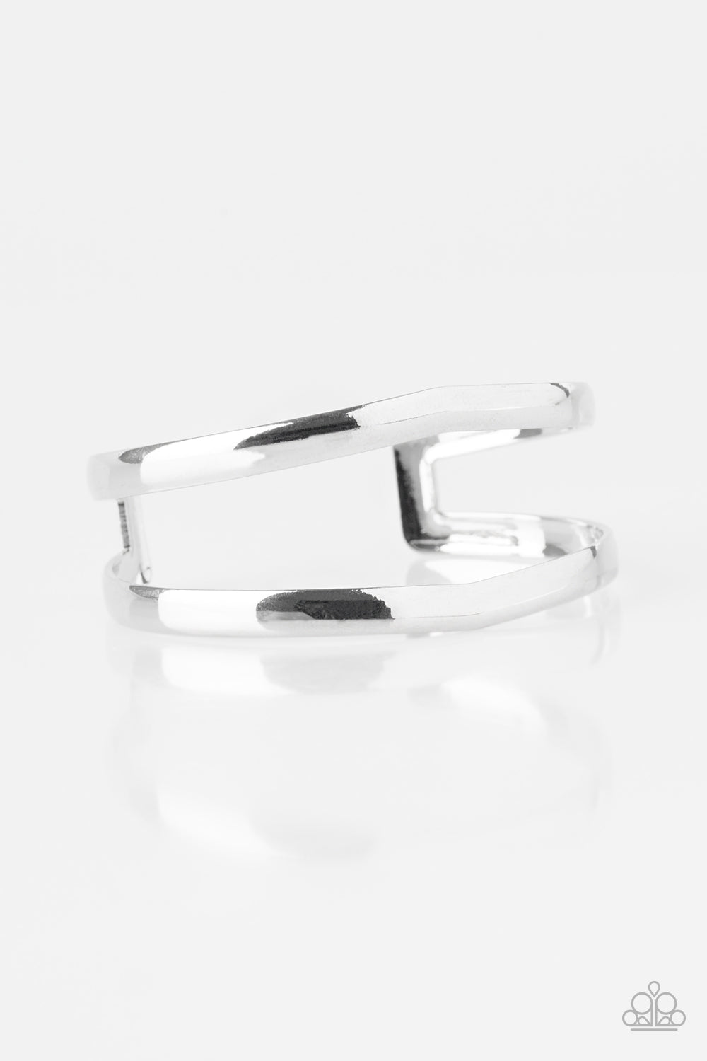 Palm Trees and Pyramids - silver - Paparazzi bracelet