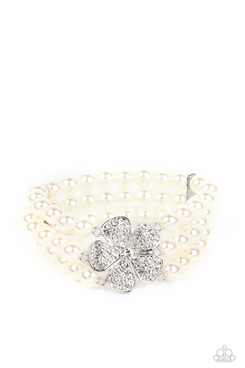 Park Avenue Orchard - white - Paparazzi bracelet