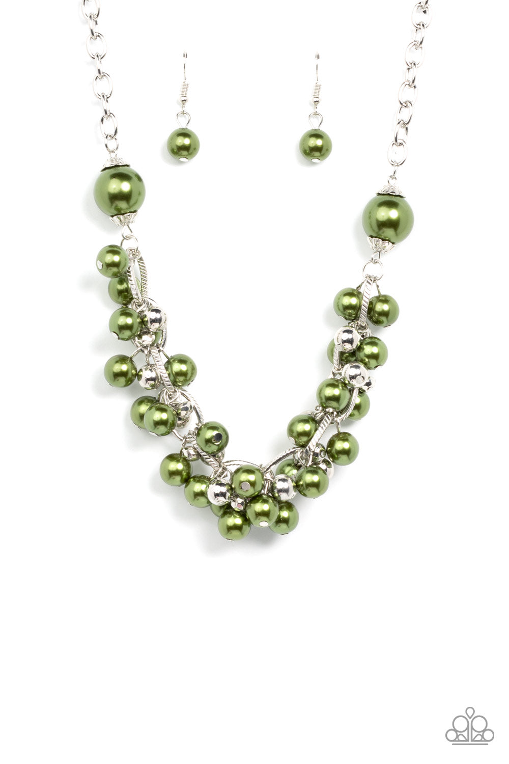 Party Crasher - green - Paparazzi necklace